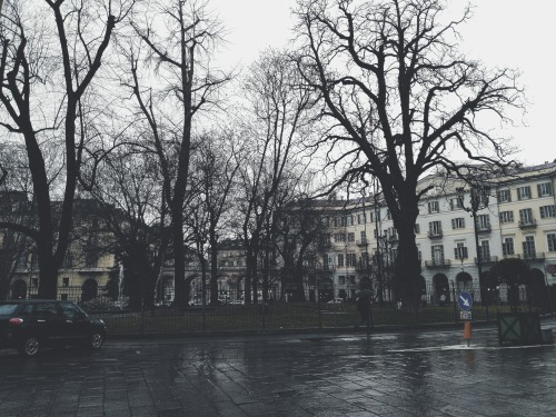 sentimentitrattenuti: Rainy days; Turin, Italy.