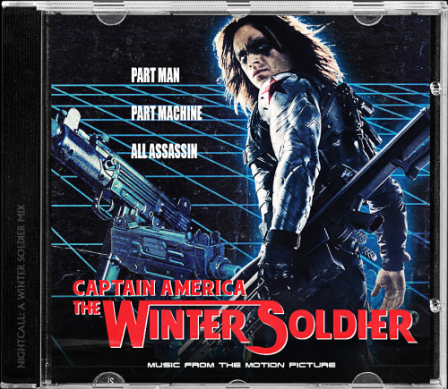 youneedtostrut:nightcall | a cyberpunk / 80’s winter soldier fanmix | listen | downloadQ: Did you ha