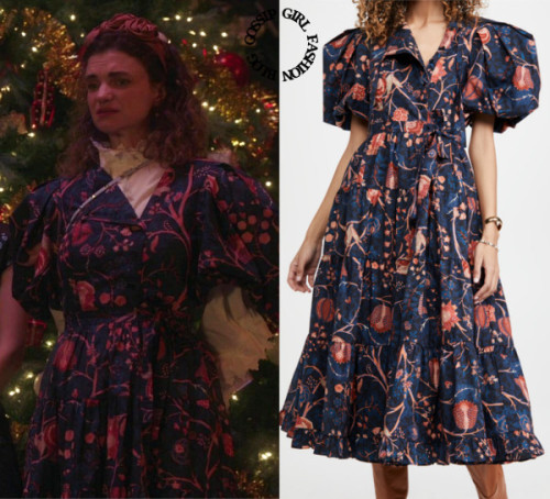 Who: Megan Ferguson as WendyWhat: Ulla Johnson Agathe Dress - Sold OutWhere: 1x11 “You Can’t Take It