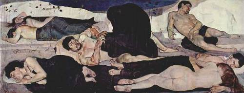 artfreyparis:  Ferdinand Hodler – Die Nacht | Ganzheitlich Schlafen