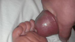 footnerd:  Shot by shot GIF compilation of me creaming my wife’s toes. 