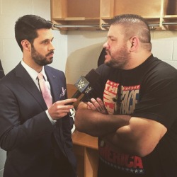 twinkle-toes95:  wwe: #KevinOwens is DONE talking. It’s almost time to fight! #WWEBattleground #USTitle