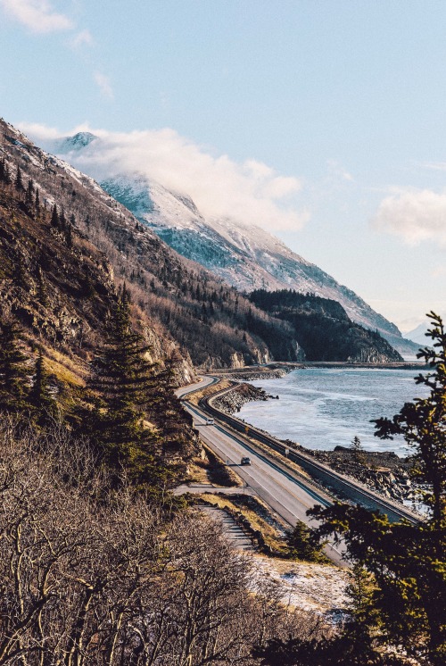 jovellyism:  Just before the snow. Boyscout Rock, Alaska. 