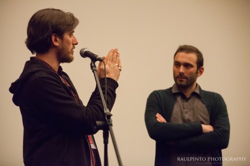 Luca Marinelli at Festa do Cinema Italiano in Lisbon, Portugal on April 4, 2016 | Photographed by Ra