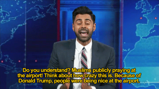 sandandglass:The Daily Show, January 30, 2017