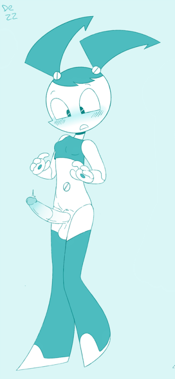 dezzone:  Fun little commission of Jenny and her new upgrades 👍