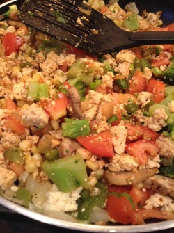 Veggie Packed Tofu Scramble