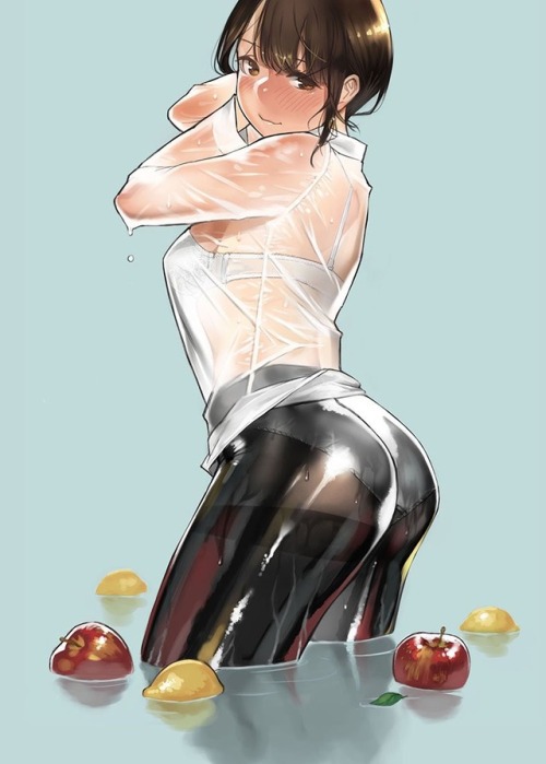 memeppoi:y_o_m_y_o_m: “濡れタイツ https://t.co/ZQxqxqSwrN”
