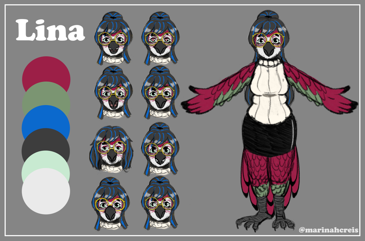 Furry Female Bird