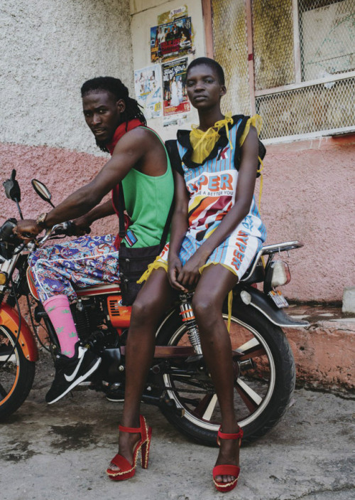 midnight-charm:Achok Majak photographed by Ibrahem Hasan for 10 Magazine Spring / Summer 2018Stylist