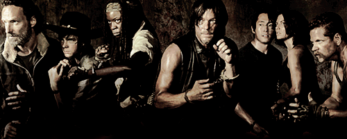 sassy-but-fab:  The Walking Dead Season 1-5 poster 