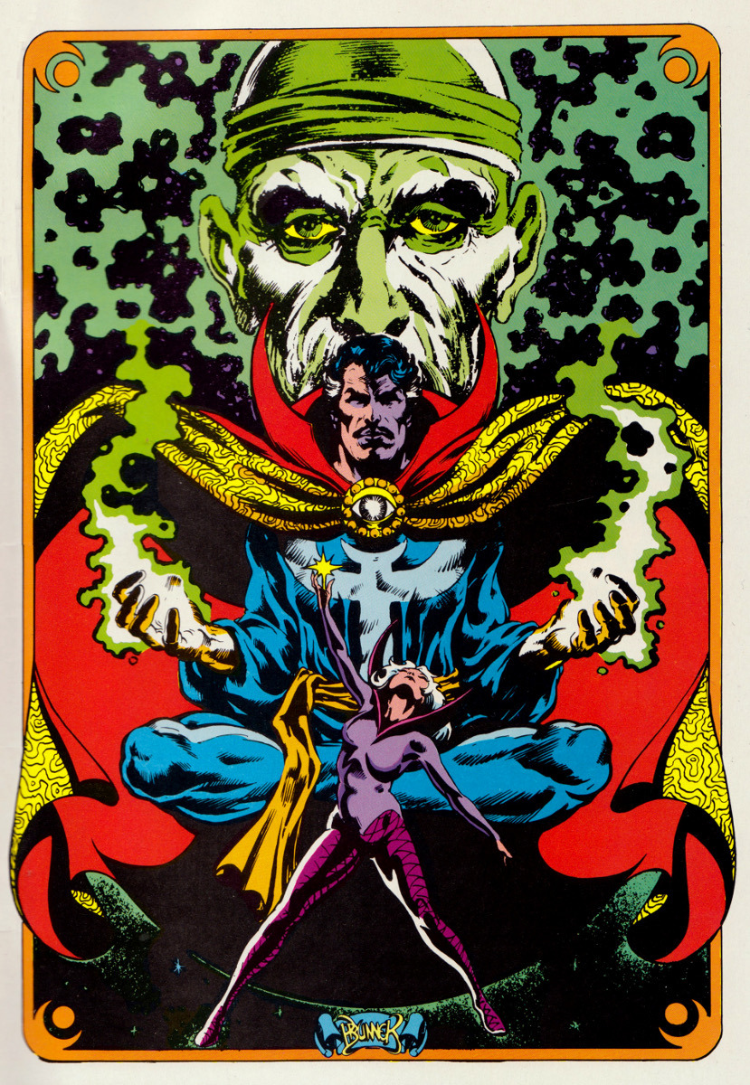 Splash page from Doctor Strange Special Edition No. 1 (Marvel Comics, 1983). Art