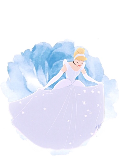 livymouse:  Cinderella - Watercolor Set 3 