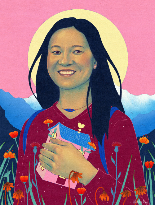 “Home defined by those who have lost home”.Portrait of poet Tsering Wangmo Dhompa for Tr
