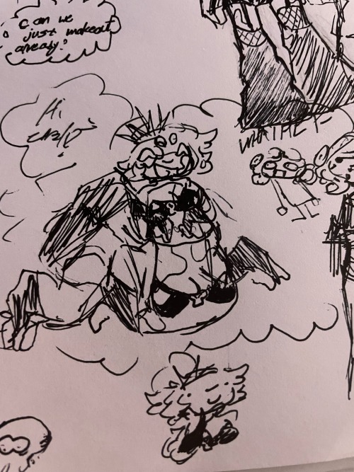 And The Last Doodle Dump! Me And My Mutual @mushroomgutzs Ocs! For Grand Fest. Mack And Erel :3