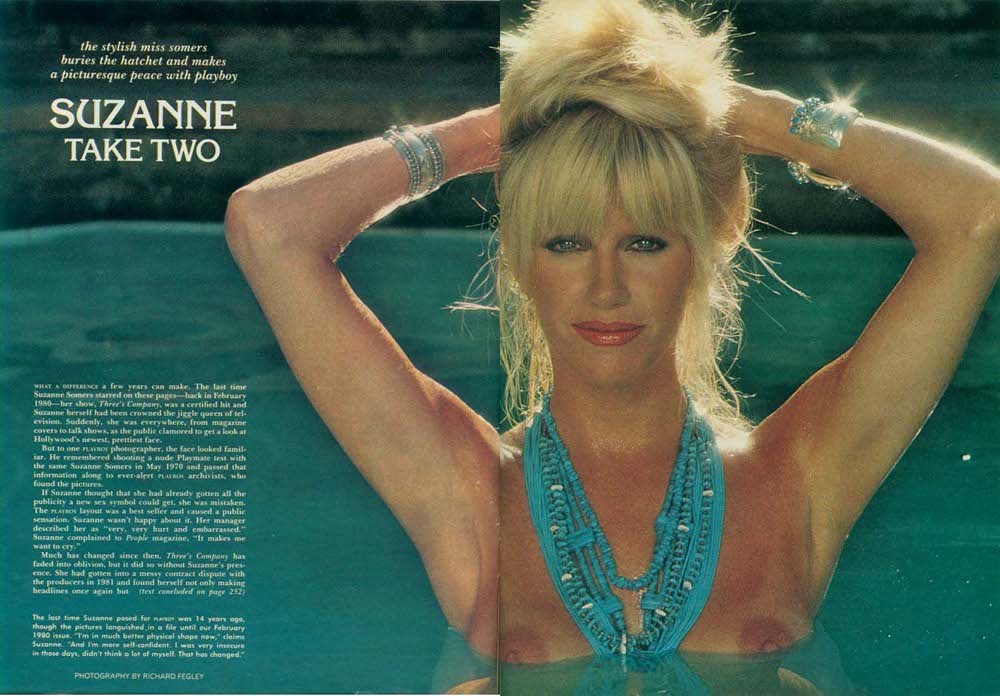 pornwhoresandcelebsluts:  Here’s a classic nude celeb shoot. Suzanne Somers, aka