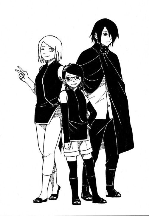 nanoyaro:  Uzumaki and Uchiha Next Generation. porn pictures