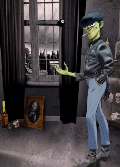 itsmurdocsband: Murdoc’s Room Phase 4  2D’s Room  Noodle’s Room  Russel&