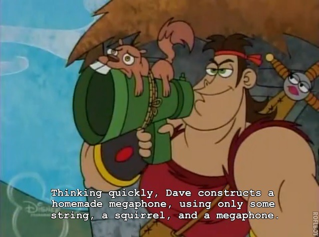 holybazookas: From one of the most under-appreciated cartoons of all time, Dave the