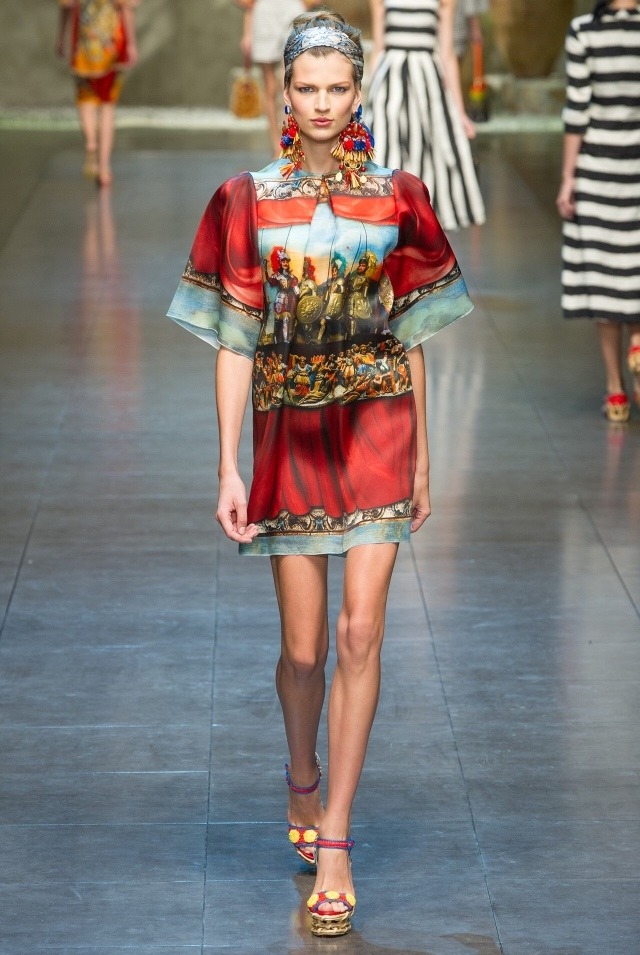 miumiukitten:Bette Franke at D&amp;G SS13 RTW 