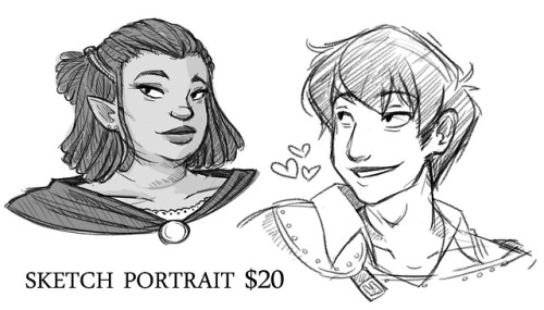 Hey all! I’m opening commissions :) Will draw your DnD OCs, twitter avatars, favorite characte