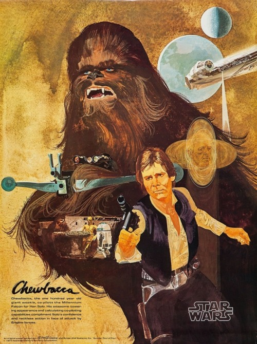 Vintage Star Wars (1977) posters.Star Wars and The Empire Strikes Back were before my time—I got in 