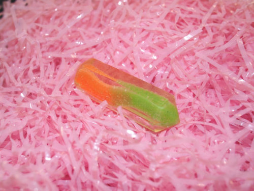 thevintageloser - Real Gummy Worm Faux Crystal Point Crystal...