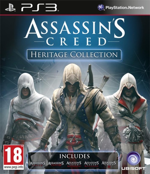gamefreaksnz:  Assassin’s Creed Heritage Collection announcedUbisoft has announced that it will be releasing the Assassin’s Creed Heritage Collection for Xbox 360, PS3 and PC in Europe.