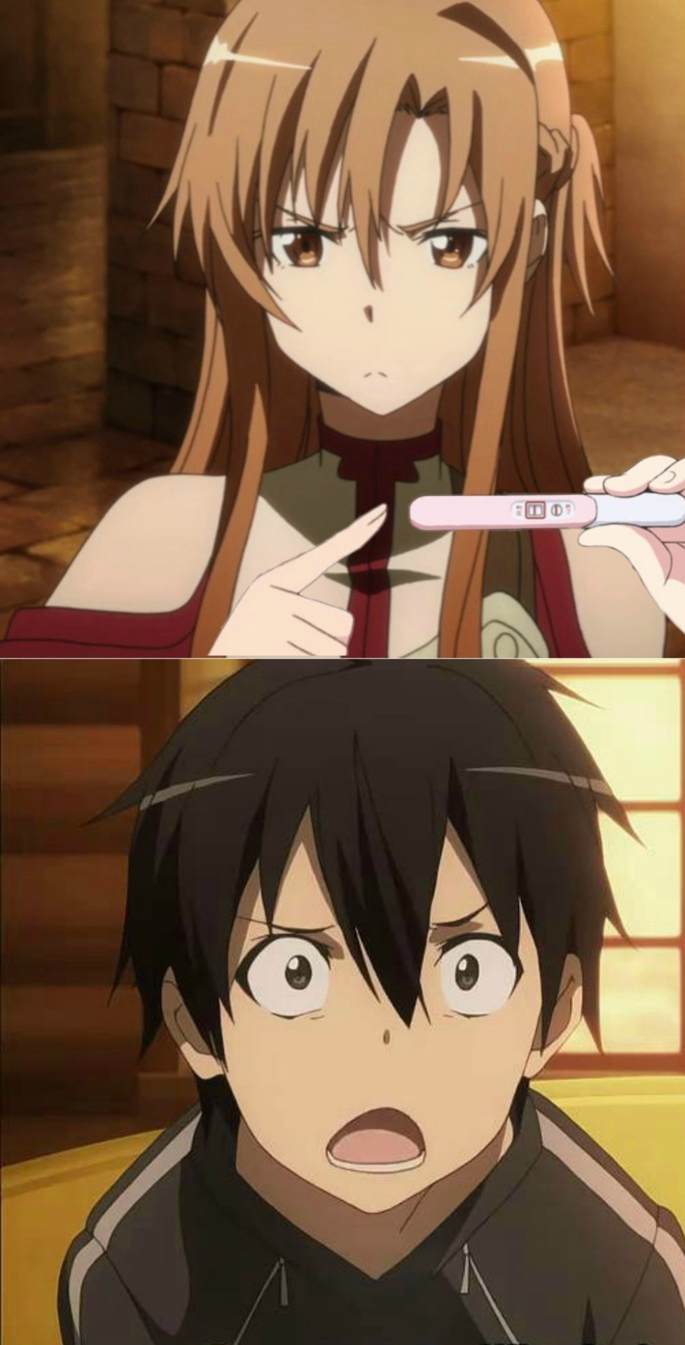 smoshgirl13:  I decided to jump boat on the Pregnancy Test Meme, even though it’s
