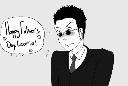 amuchi-mikuchis:A belated Father’s day thingy. With horrendous ties and all.
