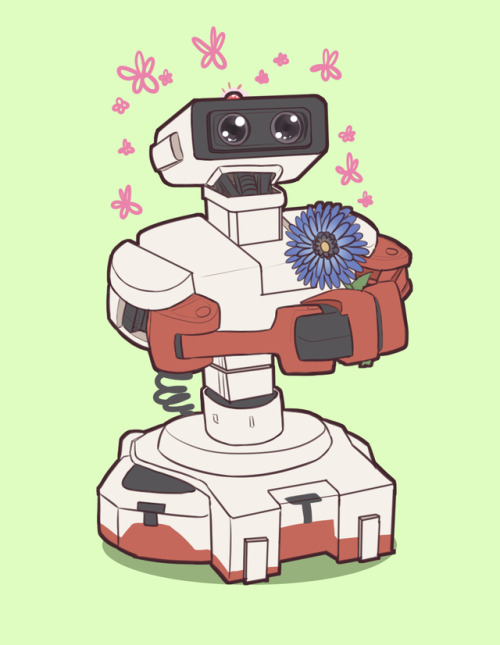 funny-that-its-blue:“r.o.b.” is short for “robot friend”