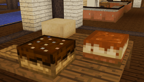 my shaders did NOT react well with carrot cake…