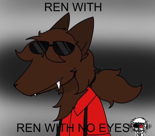 scribblesams: Remembered that I also like the idea of werewolf Ren so that means that the no eyes th