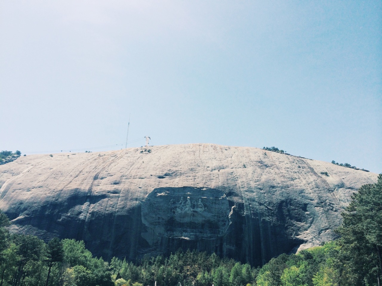 Some Alabama / Georgia snaps.
1-2: struck gold at a ‘Bama gas station in the form of boiled peanuts (a Southern delicacy where raw peanuts are easily acquired) + sweet tea.
3-6: Stone Mountain. I wrote a fuming post about this earlier and deleted it....