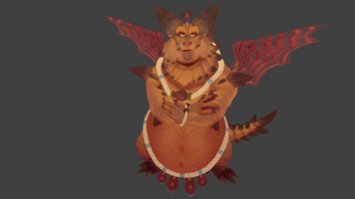 Spyro Reignited Trilogy - Magnus (details, Flat Shaded) |more Renders Full Size 