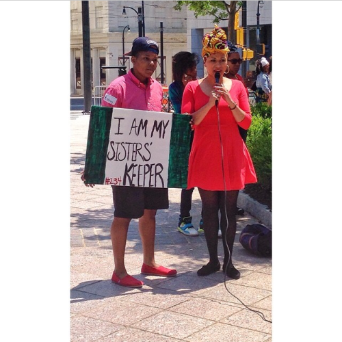 fckyeahprettyafricans:Nigeriasoulrevision:An AMAZING display of solidarity from Atlanta, New York, D