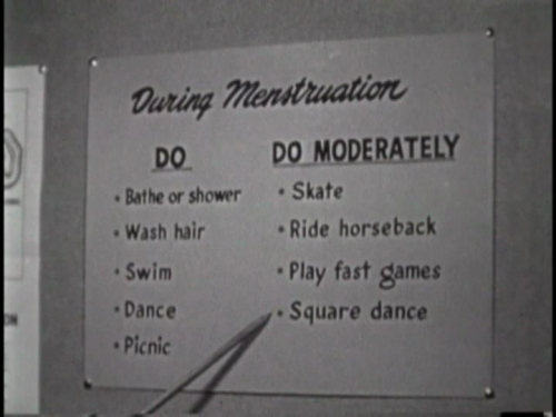 Remember ladies, no square dancing!