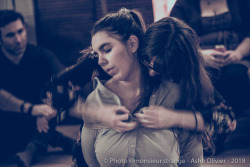 calamitystephsociopathe:  Trust &amp; wax Performance with @clairebonds at the Loft for Planete Kinbaku, le Film’s opening partyPhoto @Olivier Ashe 