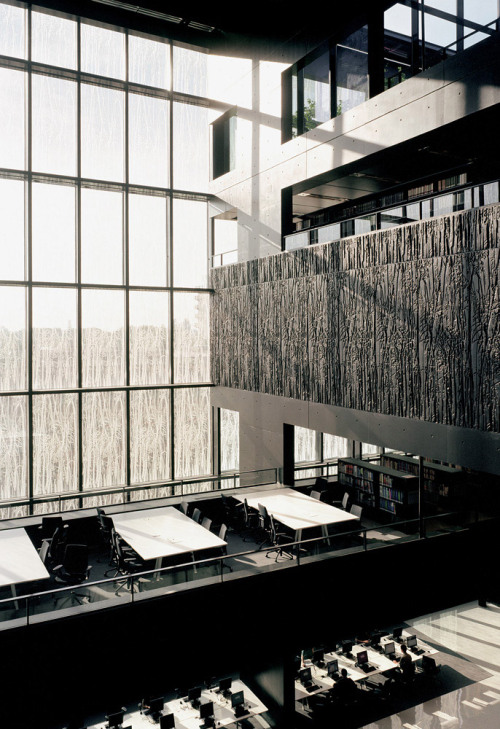Utrecht University Library Centre, Utrecht, Netherlands by Wiel Arets Architects (2004)