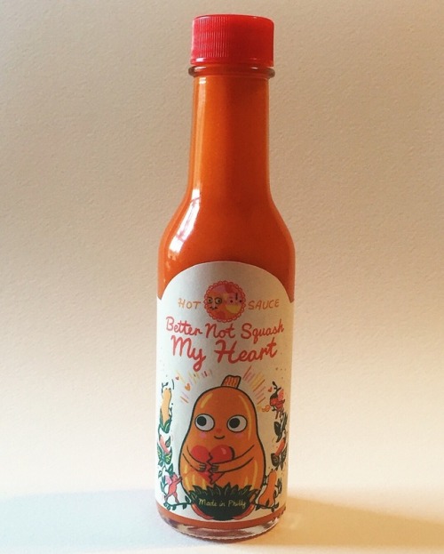 February Project: Better Not Squash My Heart – hot sauce –