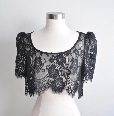 Crop Lace Top
Recently we started carrying Girl With a Serious Dream silk lace robes. They actually used our salon space for their look book photo shoot with Kristen Weaver Photography. The designer, Anita, is uber talented. I only wish I could sew...