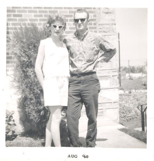 fifties-sixties-everyday-life - “My parents, 1960.″Submitted by...