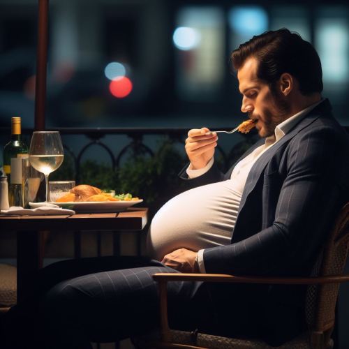 Henry Cavill Spotted Having Dinner, Showing Off His Fuller Figure Ahead Of New Film. (PART 1)