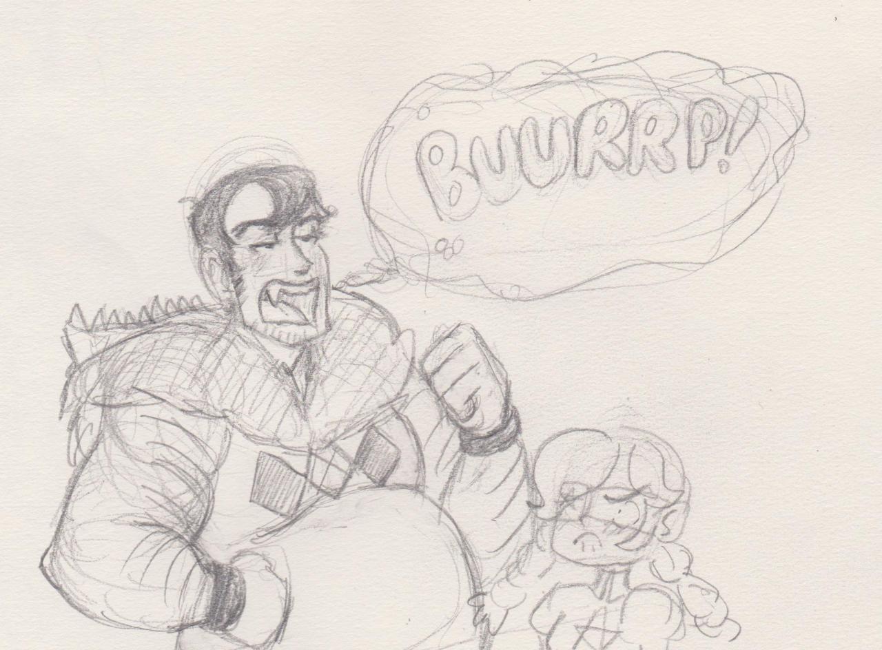 to-many-cupcakes:  I just really like Beowulf guystook a break from commissions to