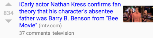 Here’s the Barry b benson Icarly thing lmaoomf gBarry should have been a more present father instead of suing everyone