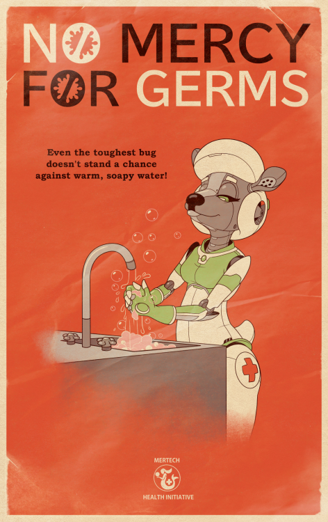  All medical droids are required to wash their hands, equipment and patient interface surfaces