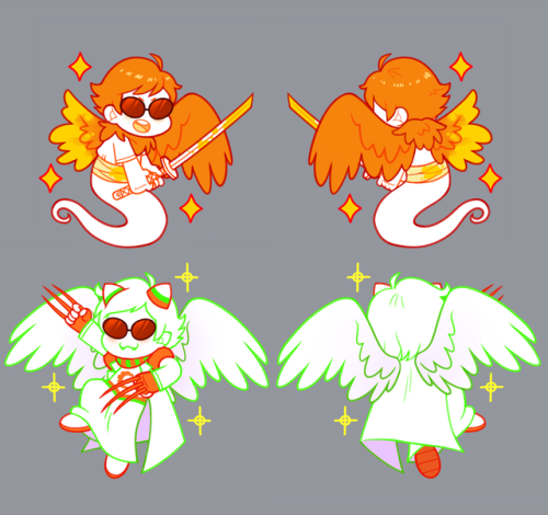 xagave:Someone asked me if I could make a Davepeta charm and I figured I’d make a Davesprite one too