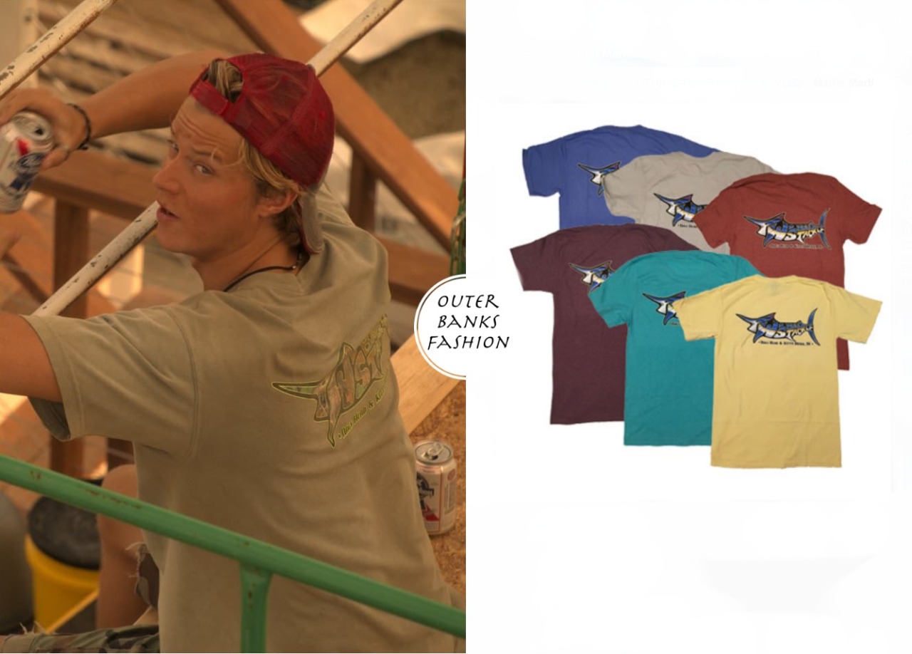 Outer Banks Fashion — Outer Banks 1.01 “Pilot” JJ Maybank wears