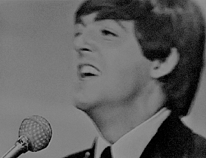 THE BEATLES Performing "I Want To Hold Your Hand" On THE ED SULLIVAN SHOW. February 9, 1964.