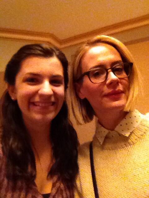 sarahpaulsonslovepants:  Sarah Paulson + glasses 